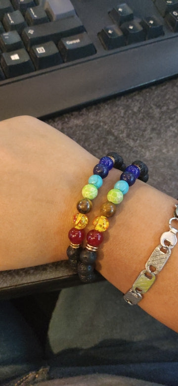 Pulsera de Siete Chakras