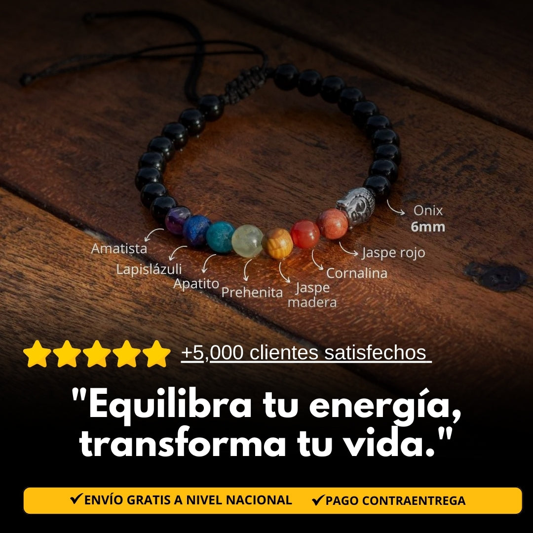 PULSERA DE 7 CHAKRAS